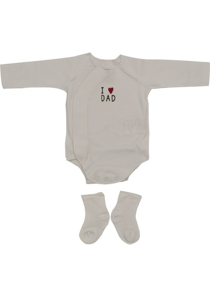 Idil Baby Prematüre Bebek Zıbın Body 13624 Beyaz Yenidoğan