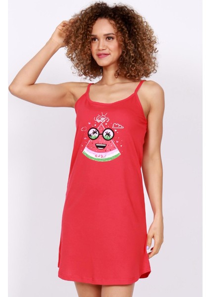 Kadın Ip Askılı Normal Beden Suprem Tunik XXL