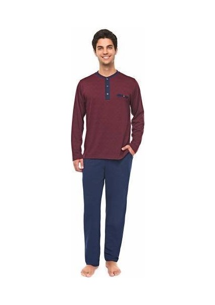 Uzun Kol Pijama Takım 8353