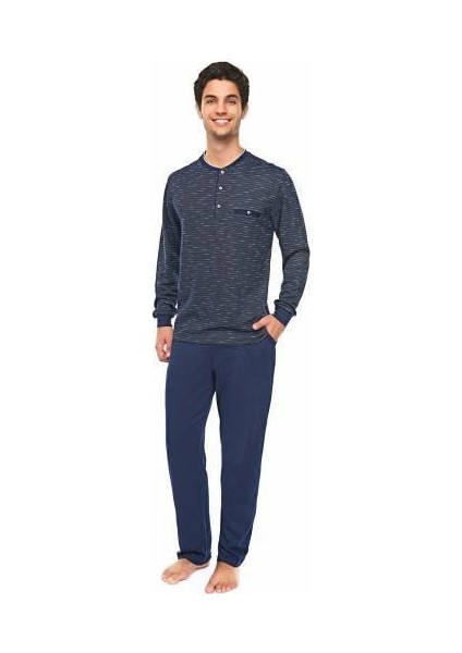 Uzun Kol Pijama Takım 8359