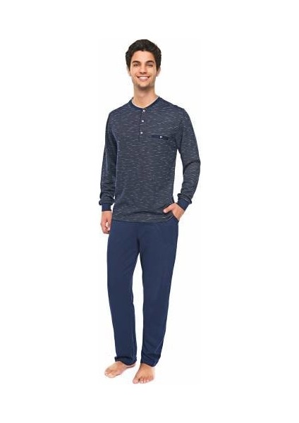 Uzun Kol Pijama Takım 8359