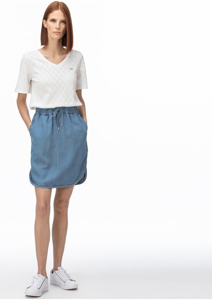Kadın Denim Lacivert Etek JF0002.02M