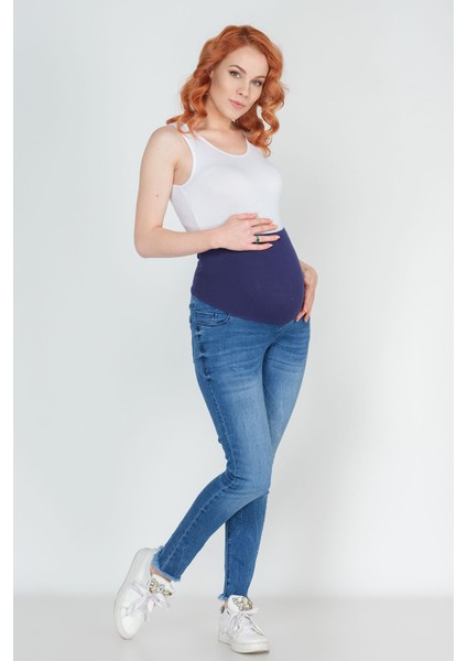 Hamile Skinny Kot Pantolunu