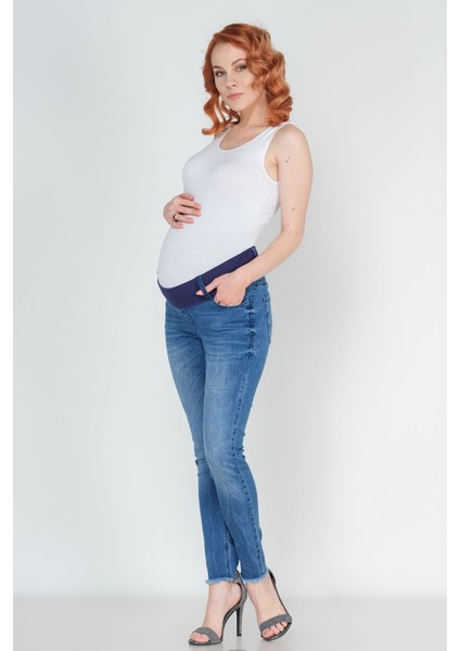 Hamile Skinny Kot Pantolunu