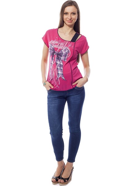 Hamile Baskılı T-Shirt modelleri