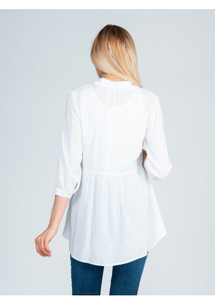 Hamile Yakalı Önden Düğmeli Gömlek fiyatları