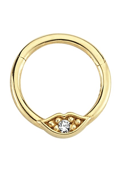 Altın Dudak Modeli Piercing