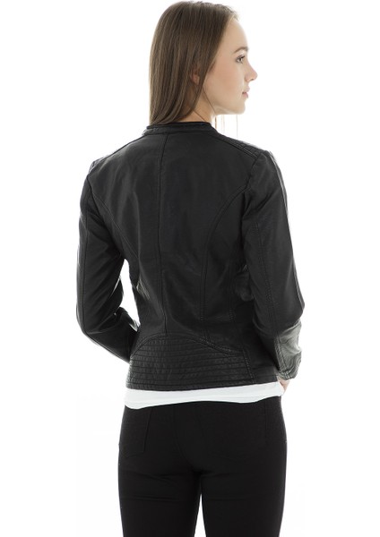 Onlfreya Faux Leather Biker Otw Noos Suni Deri Ceket Kadın Deri Ceket 15110802 fiyatları