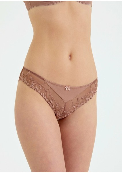 Chanelle Control Slip Külot - Vizon