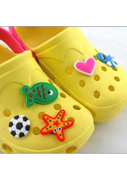 Crocs Terlik Süsleri Jibbitz B-4 10 Adet Set