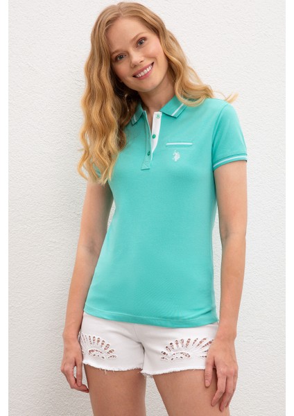 Kadın Mint T-Shirt 50222326-VR090