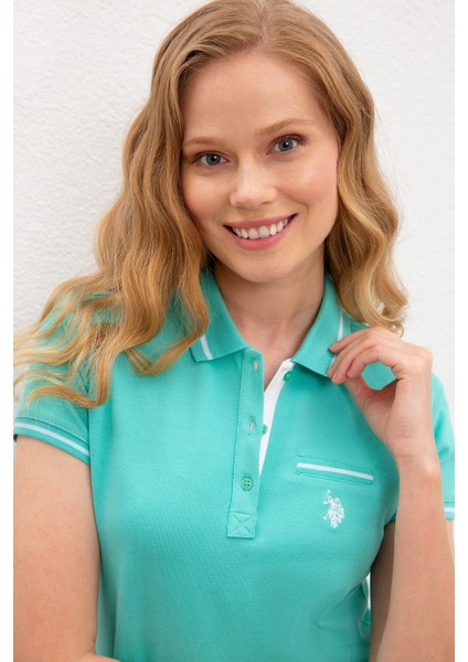Kadın Mint T-Shirt 50222326-VR090