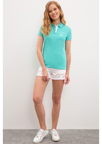 Kadın Mint T-Shirt 50222326-VR090