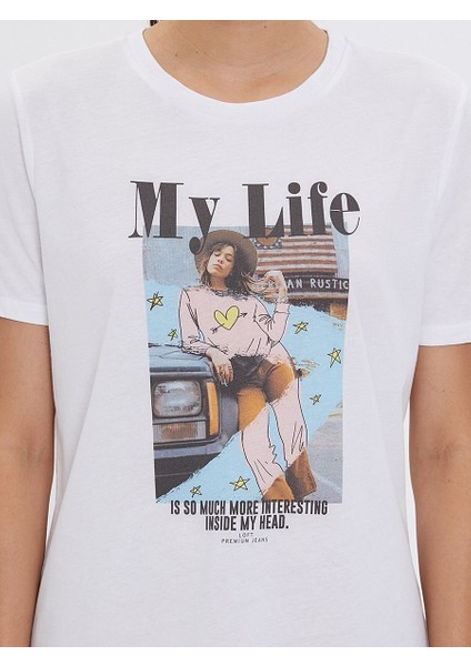 Kadın Bisiklet Yaka T-Shirt 2026242 fiyatları