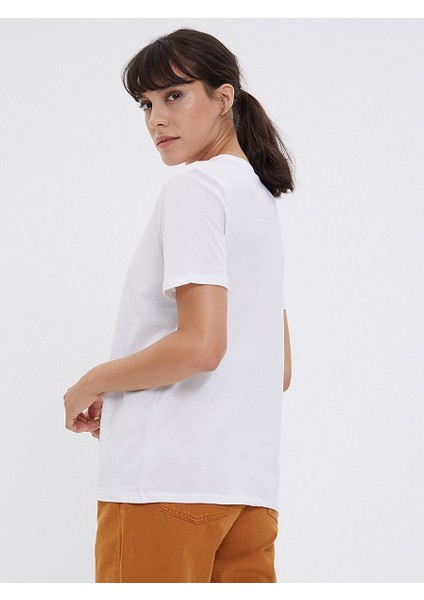 Kadın Bisiklet Yaka T-Shirt 2026242 modelleri