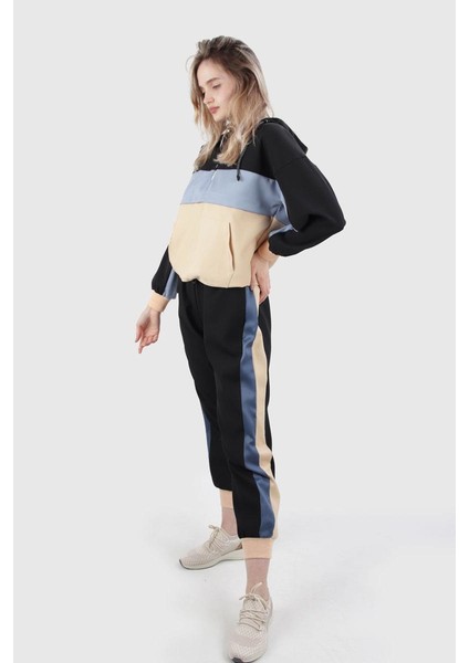 Renk Bloklu Sweatshirt modelleri