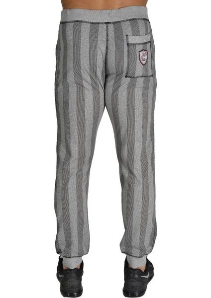 Gri Çizgili Slim Fit Eşofman Altı Stilya 807 modelleri