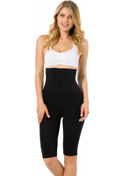 Kompedan Emay 2015 Kadın Seamless Uzun Paça Double Boxer Korse Dikişsiz