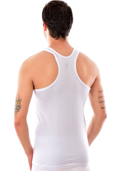 12 Adet 0058 Erkek Spor Atlet Beyaz