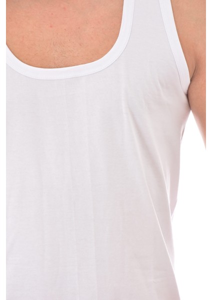 6 Adet 0101 Erkek Penye Atlet Beyaz fiyatları