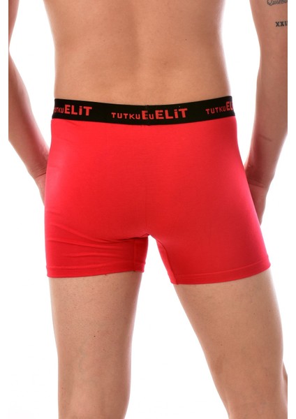 1252 Erkek Modal Elasthan Boxer Kırmızı fiyatları