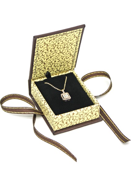 Kurdeleli Karton Kolye Takı Kutusu (6'lı Paket) fiyatları