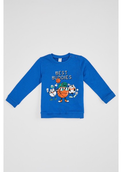 Erkek Bebek Regular Fit Sweatshirt S7119A220AU