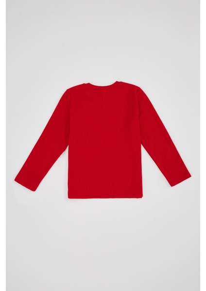 Kız Çocuk Regular Fit Bisiklet Yaka Sweatshirt R2725A620AU