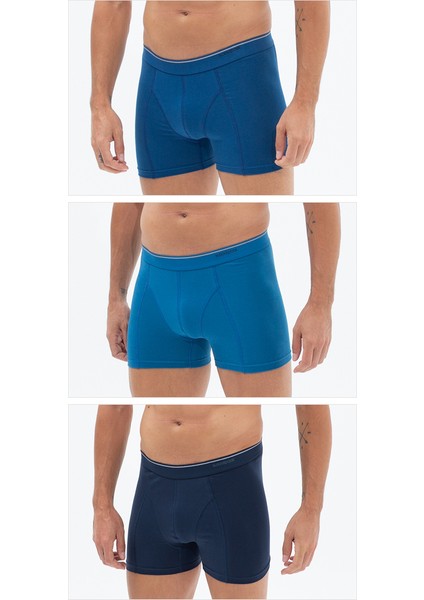 Erkek Boxer 3'lü Paket Tender Cotton 9673