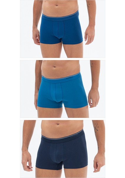 9470 Çok Lacivert-Mavi ErkekBoxer