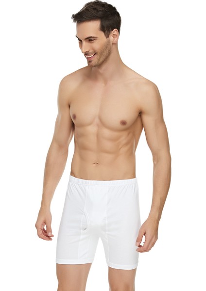 3'lü Beyaz Penye Arjantin Boxer