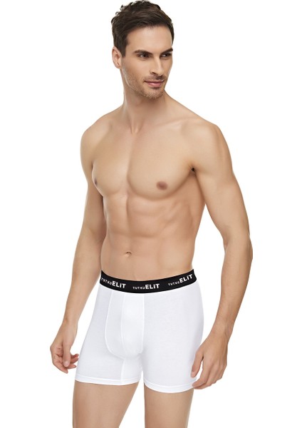 Erkek Modal Elastan Spor Boxer 3'lü