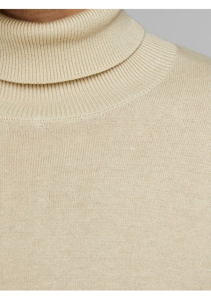 Erkek Krem Rengi Boğazlı Triko Kazak 12157417 modelleri