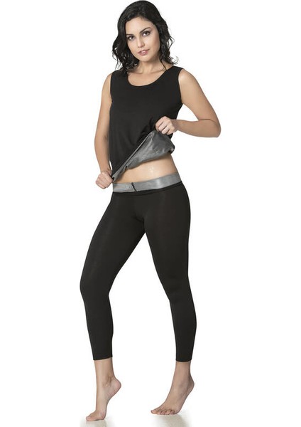 Termal Sauna Etkili Spor Atlet Tayt Takım 8100