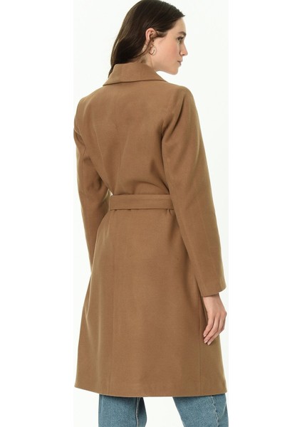 Z6639 Kadın Palto-Camel fırsatları