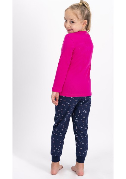 Fuşya Lisanslı Kız Çocuk Pijama Takımı fırsatları