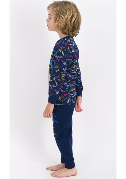 Lisanslı Erkek Çocuk Pijama Takımı