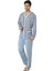 2710 Pamuklu Erkek Pijama Takımı 3