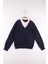 Erkek Çocuk Gömlek Yaka Okul Sweatshirt 1