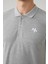 MP Erkek Polo Yaka Gri T-shirt Tekstil 201-5005MR 550 2