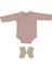 Idil Baby Prematüre Bebek Zıbın Body 13589 Pembe Yenidoğan 1