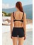 Şortlu Fra Bikini 201258 Siyah 2