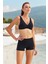 Şortlu Fra Bikini 201258 Siyah 3