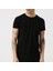 Erkek Bisiklet Yaka Siyah T-Shirt 1