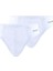 Erkek Slip Külot 2'li Paket Loose Fit 9627 - Beyaz 1