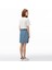 Kadın Denim Lacivert Etek JF0002.02M 2
