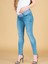 Hamile Açık Mavi Skinny Jean 4