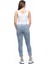 Hamile Mom Fit Çizgili Jean 2