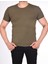 Suprem Kısa Kol Pis Dikiş Slimfit Düz T-Shirt 1