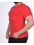Suprem Kısa Kol Pis Dikiş Slimfit Düz T-Shirt 2